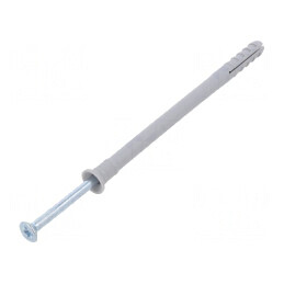 Plastic Anchor with Screw 8x120 Zinc-Plated Steel 100pcs | Electronic-mag.ro | Componente Electronice