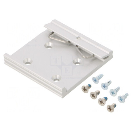 Suport Fixare Aluminiu Șină DIN | Electronic-mag.ro | Componente Electronice