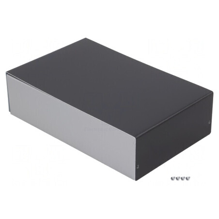Carcasă Aluminiu Argint 160x253x69mm | Electronic-mag.ro | Componente Electronice