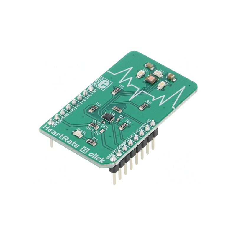 'HEART RATE 8 CLICK Placă Prototip Senzor de Puls I2C' | Electronic-mag.ro | Componente Electronice
