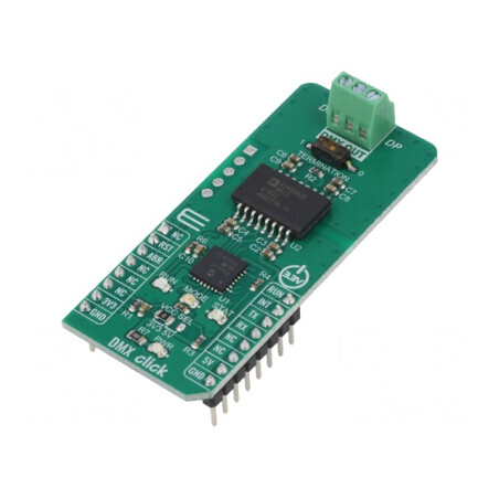 Modul Comunicare DMX Click GPIO UART ADM2862E PIC18F26K42 | Electronic-mag.ro | Componente Electronice