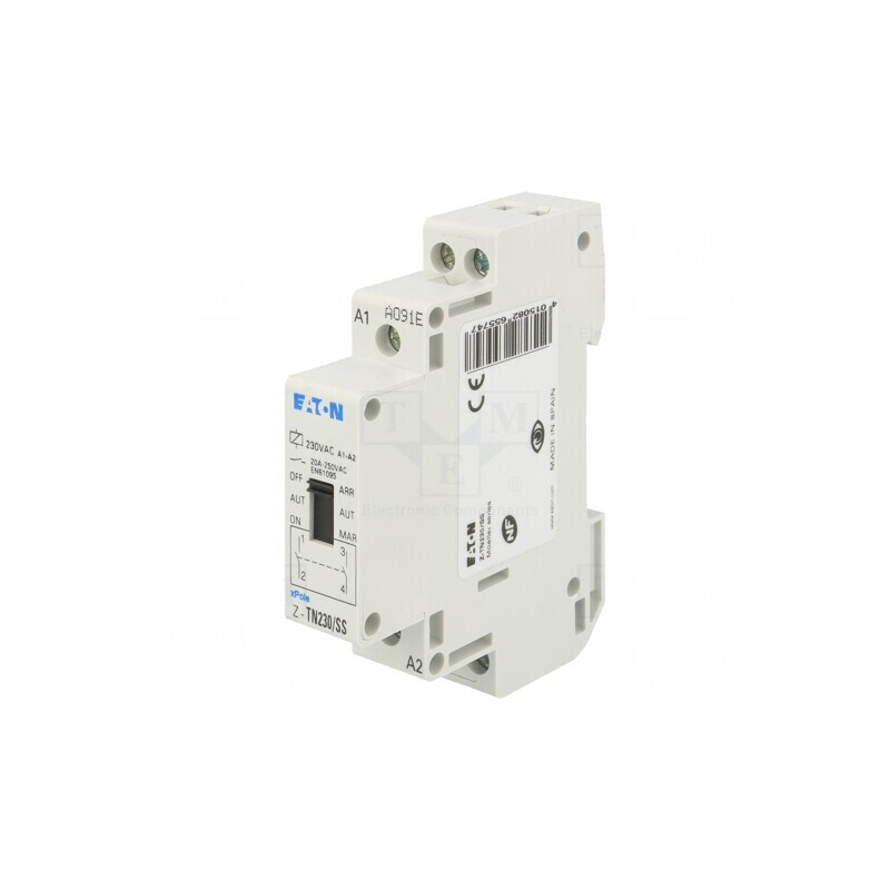 Releu monostabil 230VAC 20A NO x2 | Electronic-mag.ro | Componente Electronice