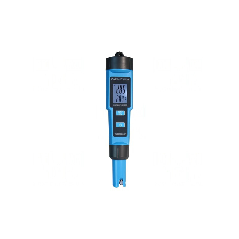 Aparat de măsură pH cu LED 0,00-14,00pH 0-50°C | Electronic-mag.ro | Componente Electronice