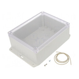 Carcasă Universală cu Lame de Fixare 146x186x75mm | Electronic-mag.ro | Componente Electronice