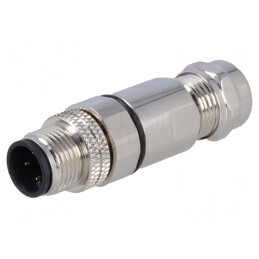 Mufă M12 4 pini A-DeviceNet/CANopen IP67 | Electronic-mag.ro | Componente Electronice