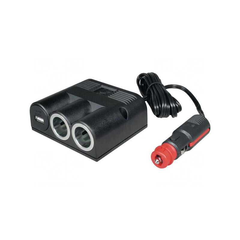 Dublă Priză Auto cu USB 3A | Electronic-mag.ro | Componente Electronice Dublă Priză Auto cu USB 3A | Electronic-mag.ro | Componente Electronice