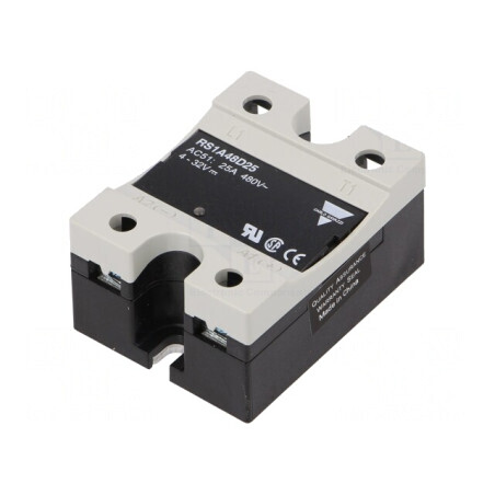Releu Semiconductor 1-fazat 25A 42-530VAC | Electronic-mag.ro | Componente Electronice