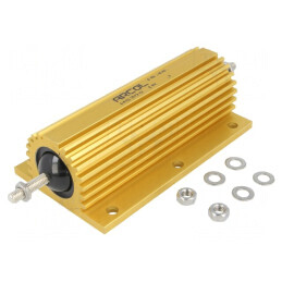 Rezistor Bobinat cu Radiator 150mΩ 300W ±1% | Electronic-mag.ro | Componente Electronice