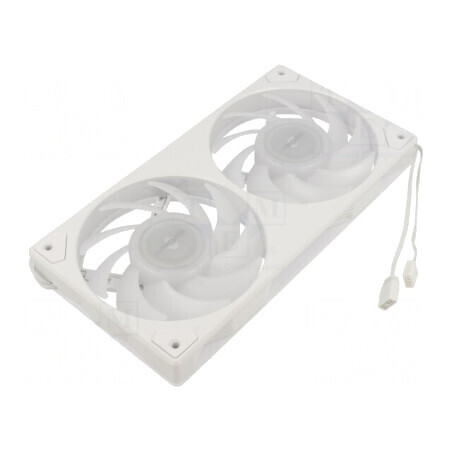 Ventilator axial 12V 240mm alb AK-FN112-WH | Electronic-mag.ro | Componente Electronice