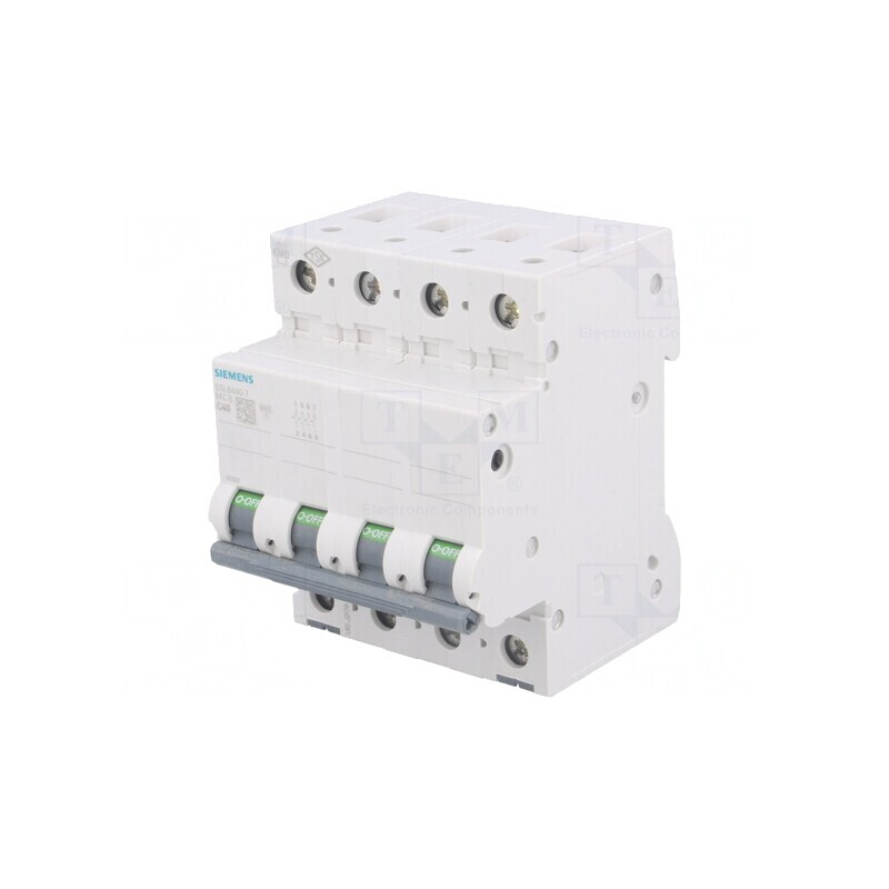 Întrerupător de Supracurent 400VAC 40A 4P C | Electronic-mag.ro | Componente Electronice