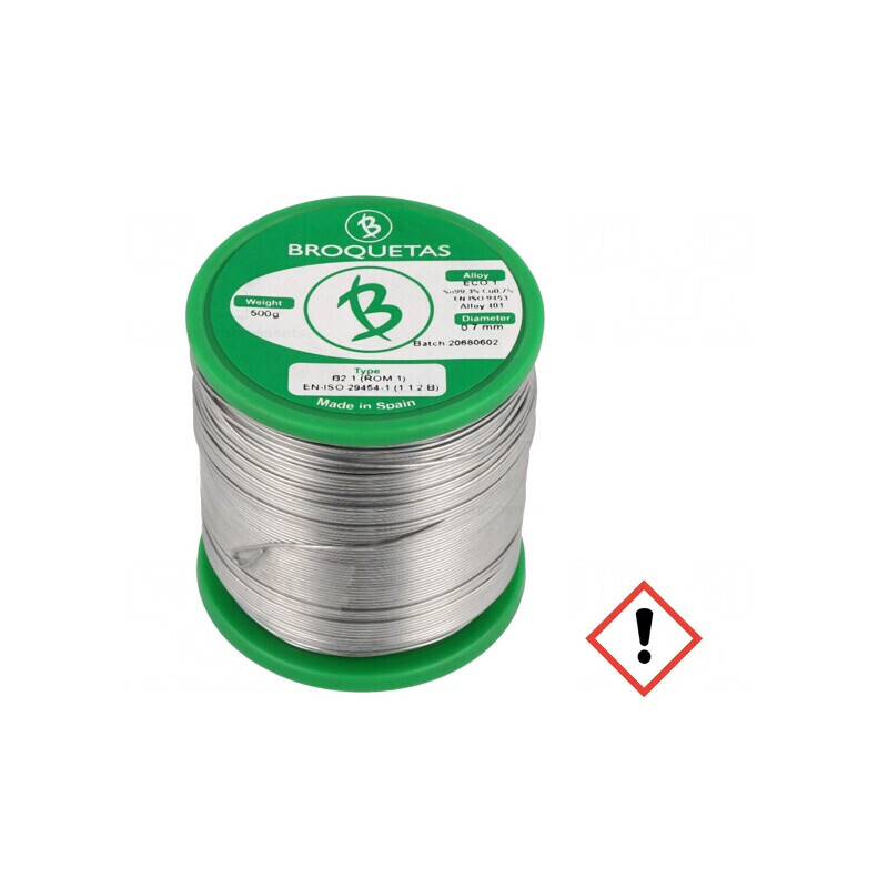 Sârmă de lipit fără plumb 0,7mm 0,5kg | Electronic-mag.ro | Componente Electronice Sârmă de lipit fără plumb 0,7mm 0,5kg | Electronic-mag.ro | Componente Electronice