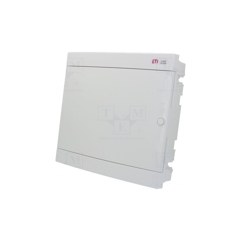 Carcasă modulară IP40 pentru perete albă ABS 2x18PO-S | Electronic-mag.ro | Componente Electronice