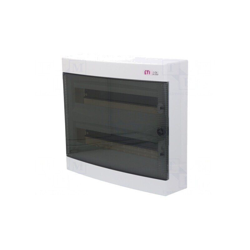 Carcasă pentru Aparatură Modulară IP40 Albă ABS 36 Module | Electronic-mag.ro | Componente Electronice