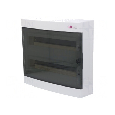 Carcasă pentru Aparatură Modulară IP40 Albă ABS 36 Module | Electronic-mag.ro | Componente Electronice