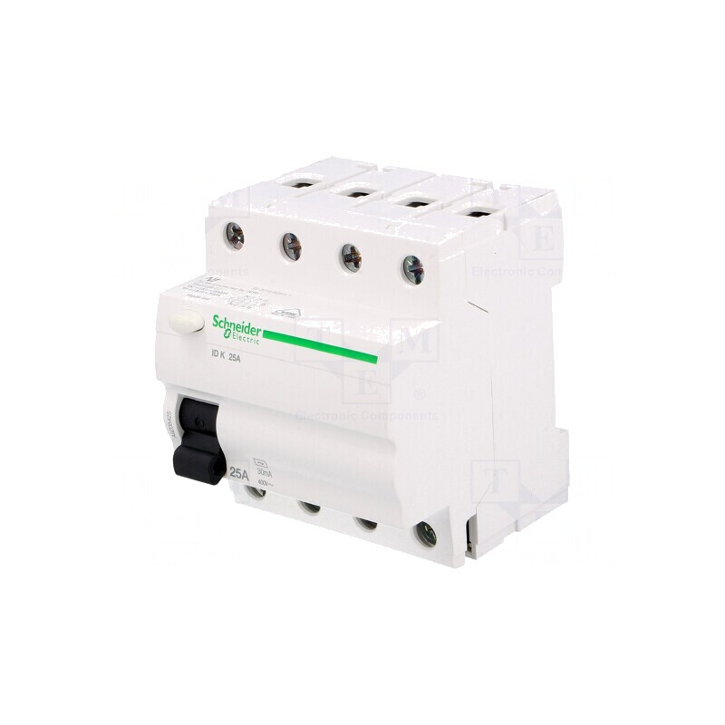 Întrerupător diferenţial 25A 30mA 4P 400VAC | Electronic-mag.ro | Componente Electronice Întrerupător diferenţial 25A 30mA 4P 400VAC | Electronic-mag.ro | Componente Electronice