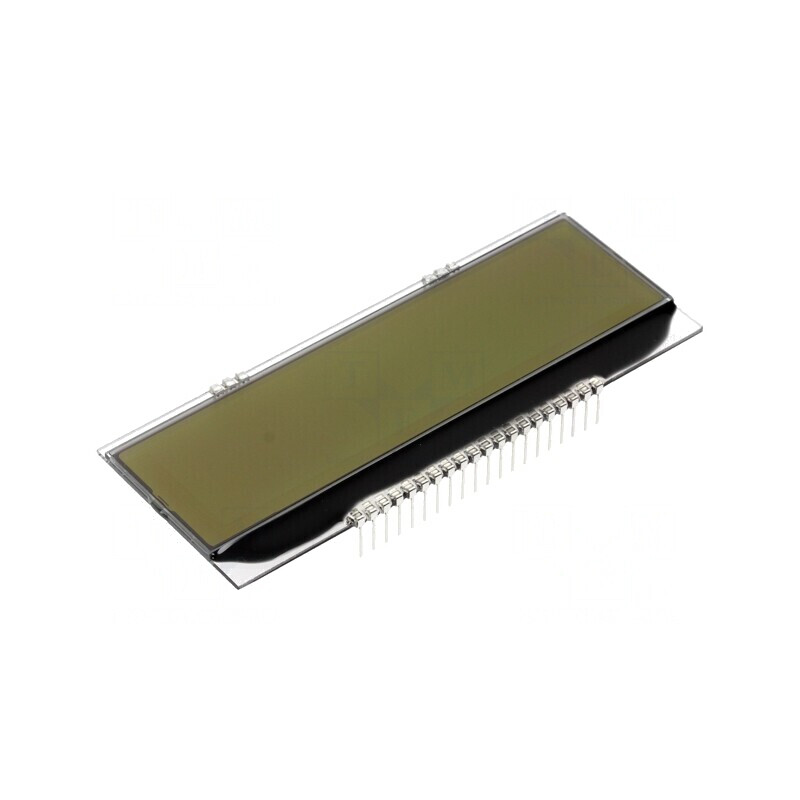 Afișaj LCD Grafic 240x64 FSTN Alb 94x38mm 20 PIN | Electronic-mag.ro | Componente Electronice