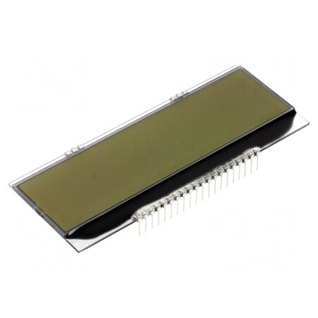 Afișaj LCD Grafic 240x64 FSTN Alb 94x38mm 20 PIN | Electronic-mag.ro | Componente Electronice