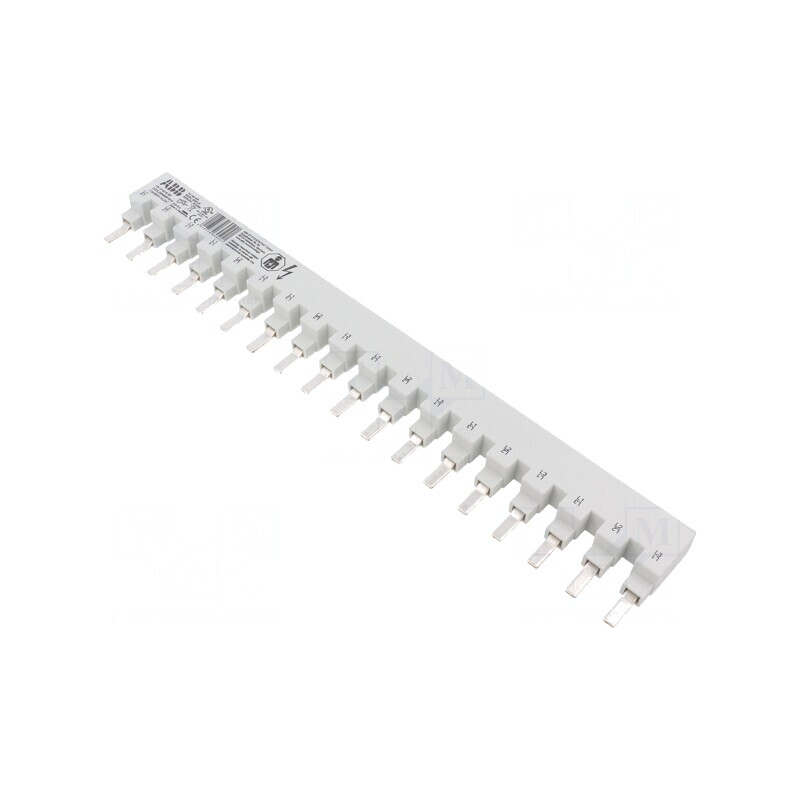 Bară Colectoare 3 Poli 80A 18 Module 480VAC 16mm2 | Electronic-mag.ro | Componente Electronice