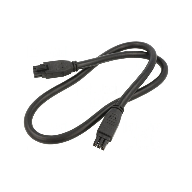 Cablu Mega-Fit Mamă 6 PIN 1m 12A PVC Aurit