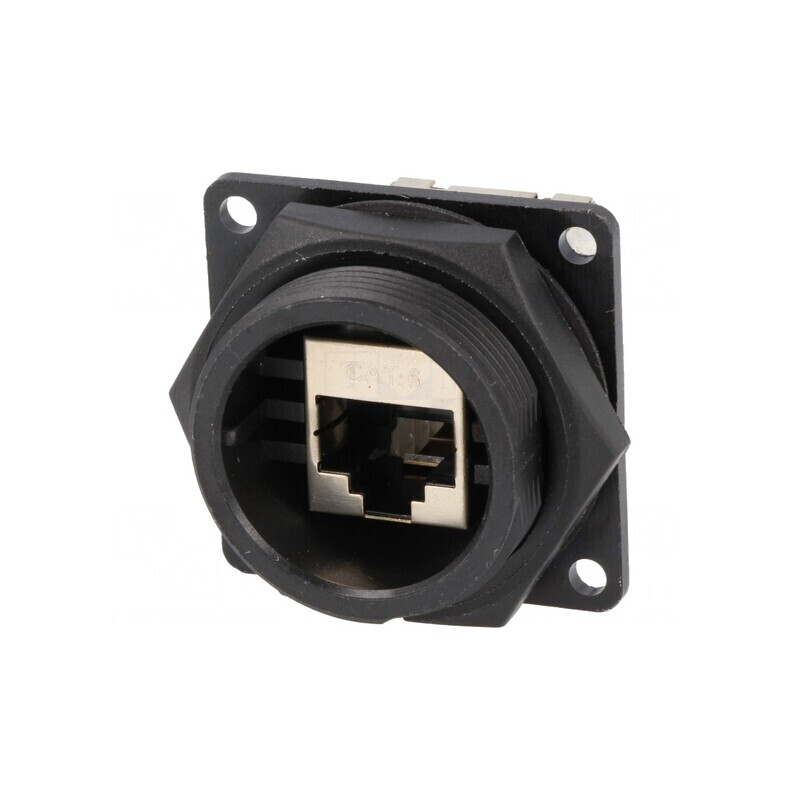 Soclu RJ45 Cat 6 Ecranat IP67/IP68 8P8C | Electronic-mag.ro | Componente Electronice Soclu RJ45 Cat 6 Ecranat IP67/IP68 8P8C | Electronic-mag.ro | Componente Electronice