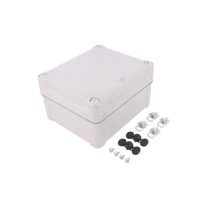 Carcasă universală policarbonat gri 164x192x105mm | Electronic-mag.ro | Componente Electronice