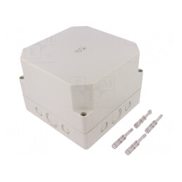 Carcasă Universală Polistiren 180x182x137mm | Electronic-mag.ro | Componente Electronice