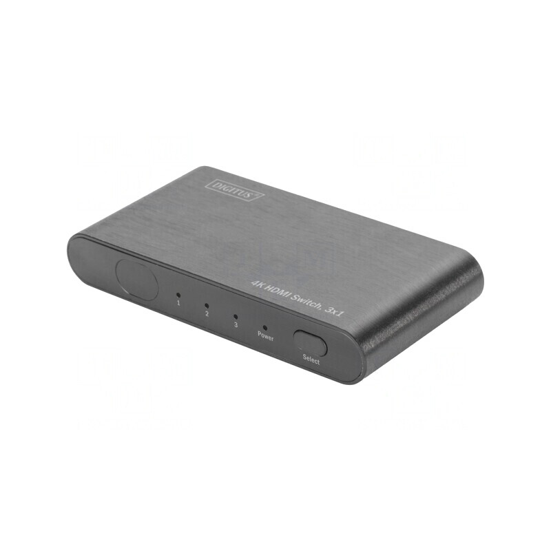 Switch HDMI 2.0, 3 Porturi, Negru | Electronic-mag.ro | Componente Electronice