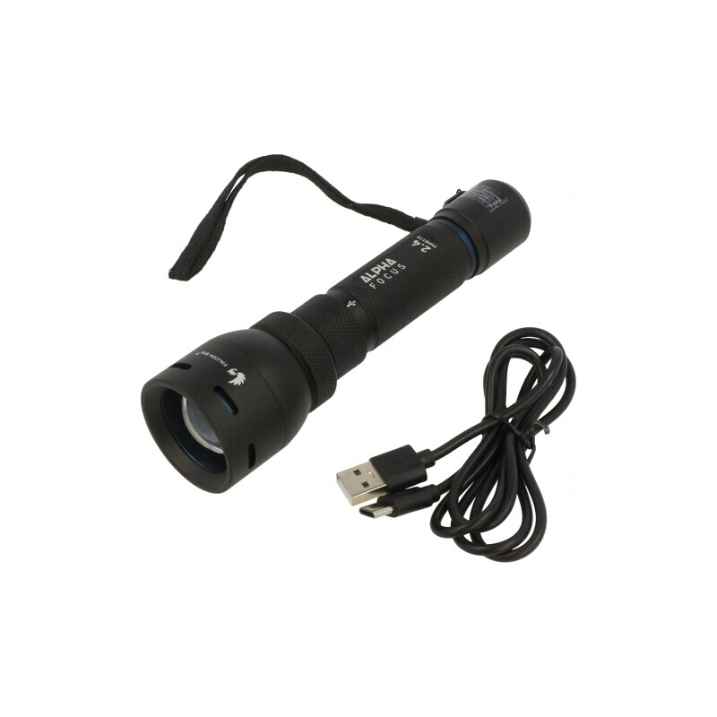 Lanternă LED Ajustabilă 500lm IPX4 ALPHA 2.4 | Electronic-mag.ro | Componente Electronice