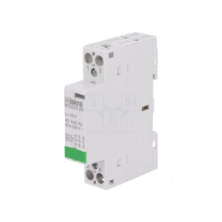 Contactor 2P 25A 230V NO