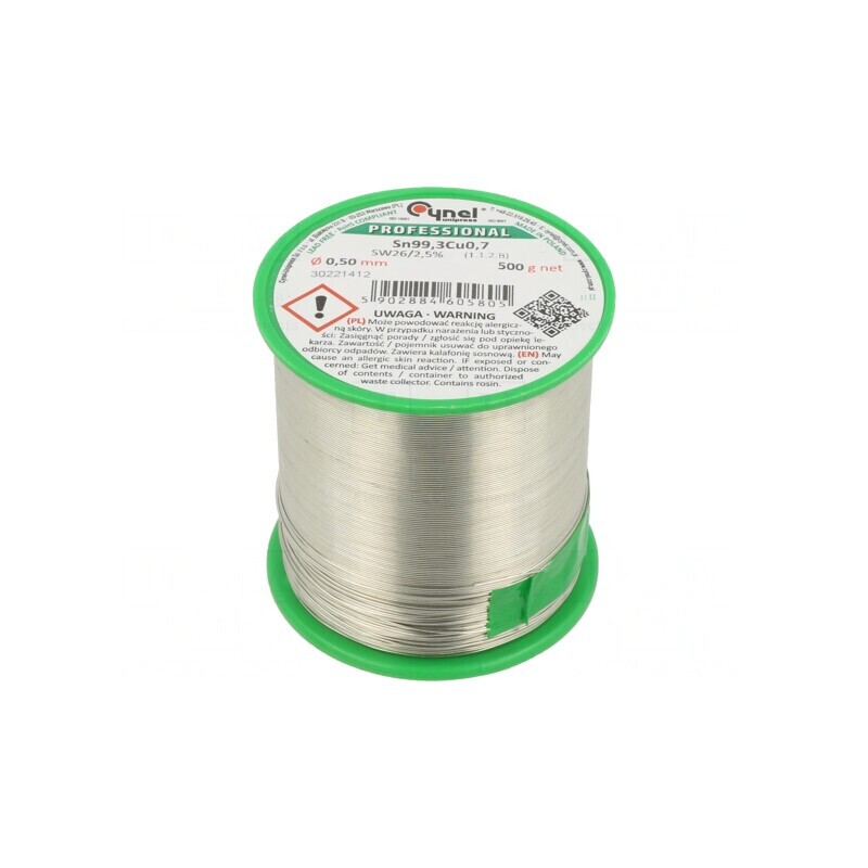 Sârmă de Lipit Fără Plumb 0,5mm 500g | Electronic-mag.ro | Componente Electronice Sârmă de Lipit Fără Plumb 0,5mm 500g | Electronic-mag.ro | Componente Electronice