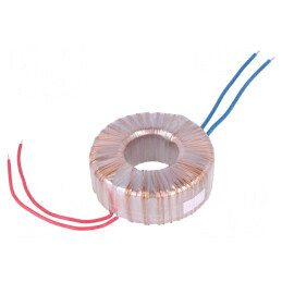 Transformator toroidal 120VA 230V 12V 10A cabluri | Electronic-mag.ro | Componente Electronice