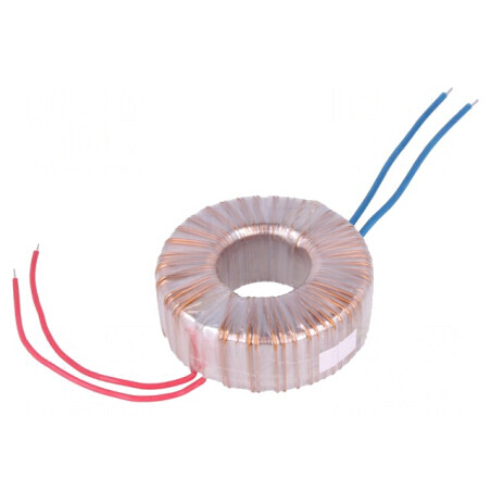 Transformator toroidal 120VA 230V 12V 10A cabluri | Electronic-mag.ro | Componente Electronice