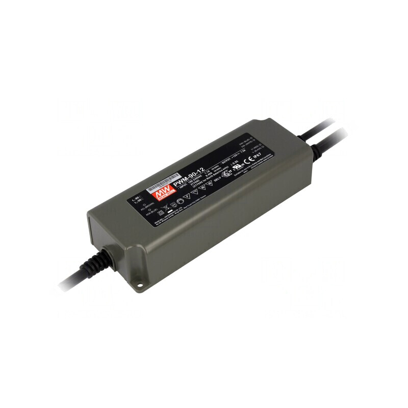 Alimentator LED 90W 12V IP67 | Electronic-mag.ro | Componente Electronice
