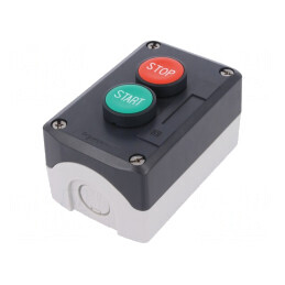 Casetă de Comandă Harmony XB5 cu 2 Butoane IP66 Plastic | Electronic-mag.ro | Componente Electronice