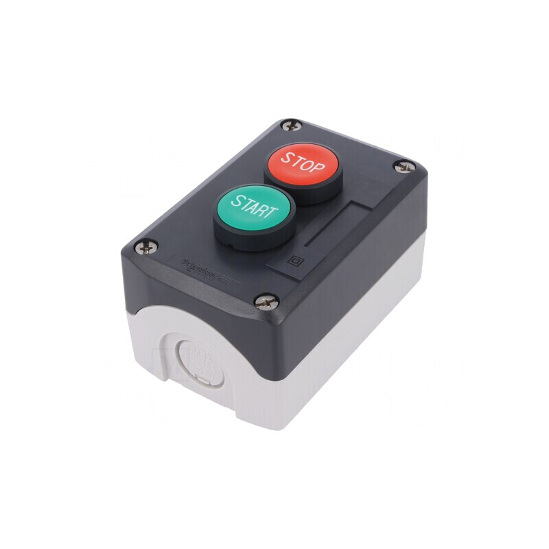 Casetă de Comandă Harmony XB5 cu 2 Butoane IP66 Plastic | Electronic-mag.ro | Componente Electronice