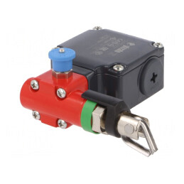 Întrerupător de siguranță cu cablu IP67 NC x2 Unilateral | Electronic-mag.ro | Componente Electronice