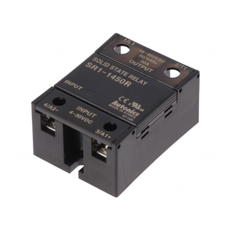 Releu Semiconductor 1-fazat 50A 48-480VAC | Electronic-mag.ro | Componente Electronice