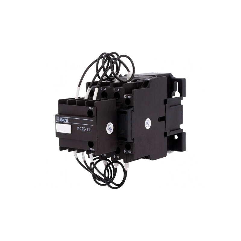 Contactor 3P pentru șină DIN 240/440V KC25-11 | Electronic-mag.ro | Componente Electronice