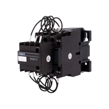 Contactor 3P pentru șină DIN 240/440V KC25-11 | Electronic-mag.ro | Componente Electronice