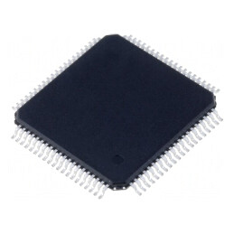 IC: microcontroler ARM | 16kBSRAM,128kBFLASH | LQFP80 | 2,4÷3,6VDC | LPC1754FBD80