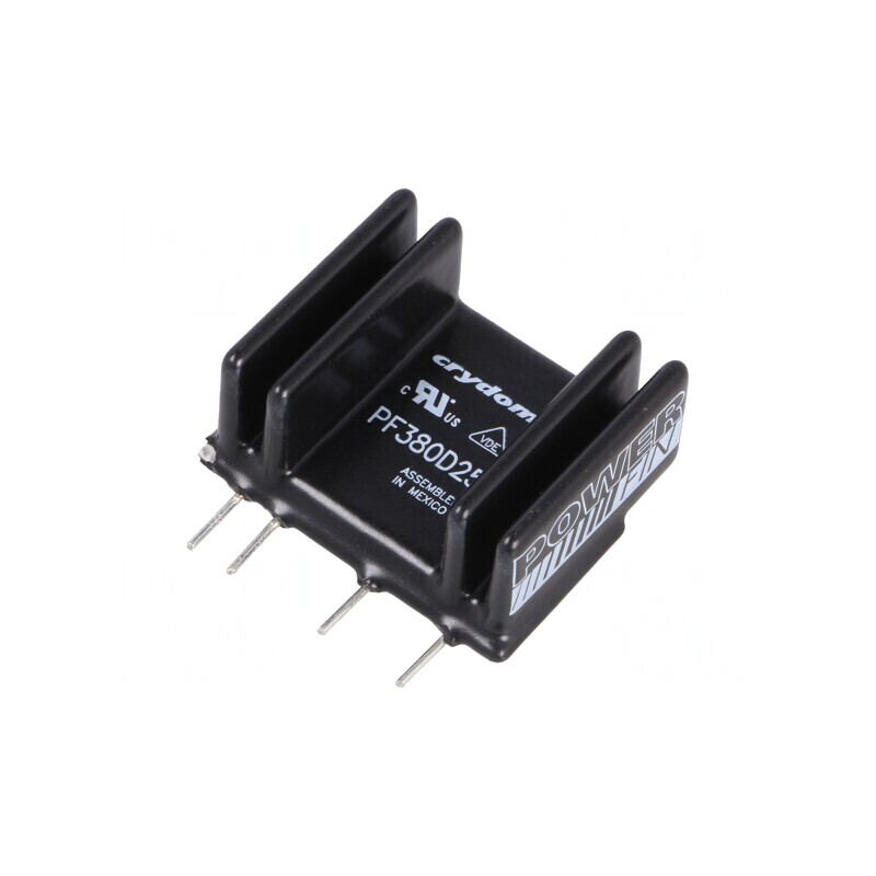 Releu Semiconductor 25A 48-530VAC THT SIP PF380D25 | Electronic-mag.ro | Componente Electronice Releu Semiconductor 25A 48-530VAC THT SIP PF380D25 | Electronic-mag.ro | Componente Electronice