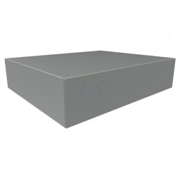 Bază Carcasă Oțel Gri 356x432x102mm | Electronic-mag.ro | Componente Electronice