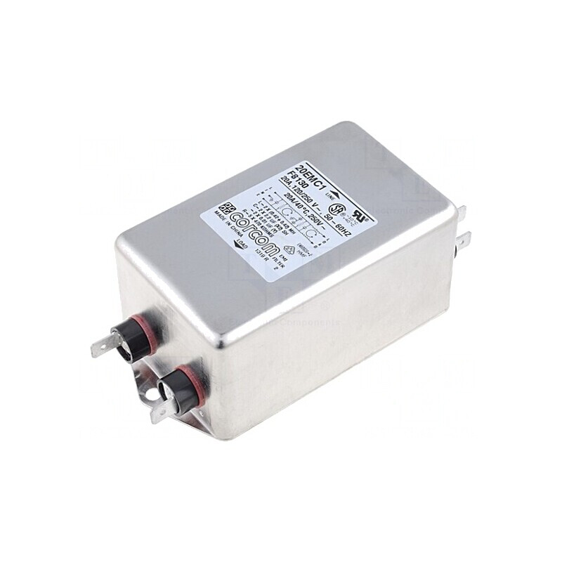 Filtru anti-interferențe monofazat 250VAC 20A | Electronic-mag.ro | Componente Electronice Filtru anti-interferențe monofazat 250VAC 20A | Electronic-mag.ro | Componente Electronice