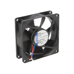 Ventilator axial 12V 80x80x25mm 79m3/h 37dBA cu bilă | Electronic-mag.ro | Componente Electronice
