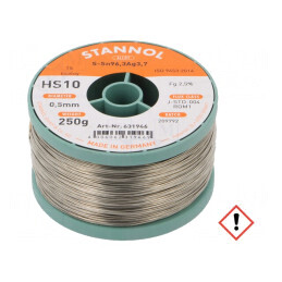 Sârmă de lipit fără plumb 0,5mm 0,25kg | Electronic-mag.ro | Componente Electronice