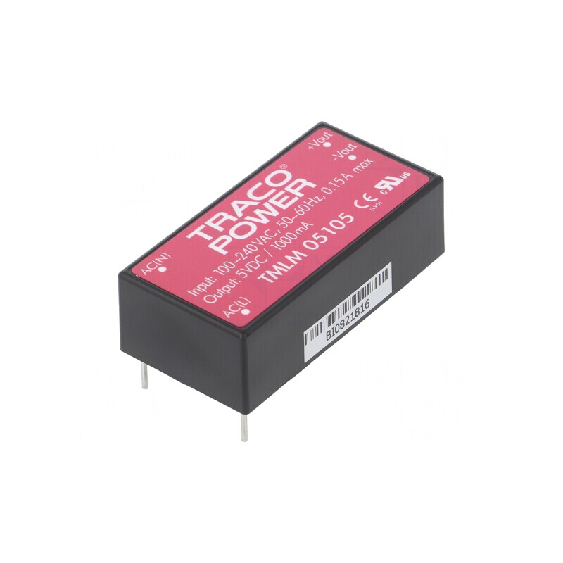 Convertor AC/DC 5W 5V 90-264VAC 120-370VDC | Electronic-mag.ro | Componente Electronice