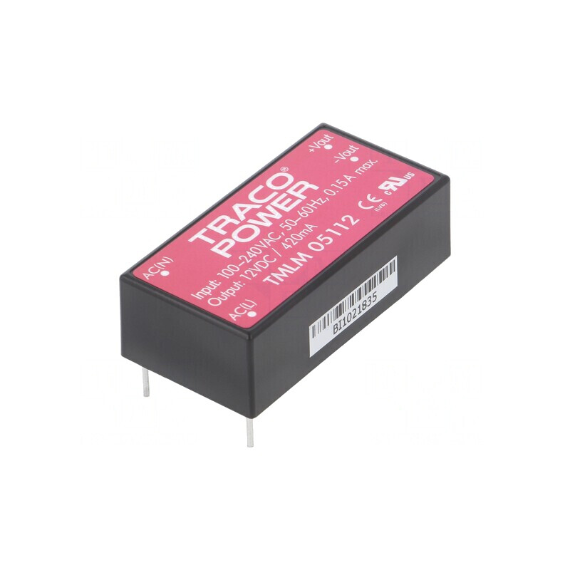 Convertor AC/DC 5W 12VDC | Electronic-mag.ro | Componente Electronice