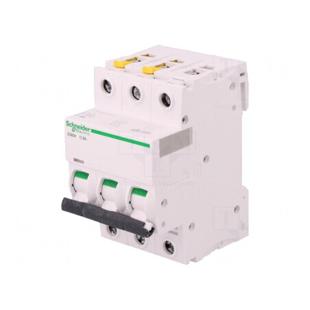 Întrerupător Supracurent 3P 6A 400VAC C | Electronic-mag.ro | Componente Electronice