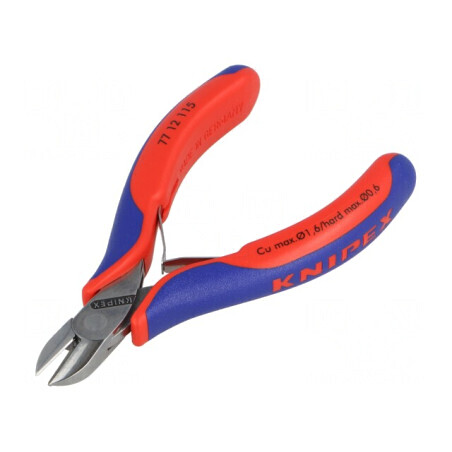 Clești laterali pentru tăiere 115mm cu fațetare | Electronic-mag.ro | Componente Electronice