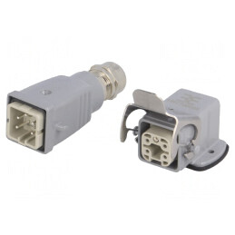 Set Conectori HDC Tată-Mamă 5 Pini | Electronic-mag.ro | Componente Electronice
